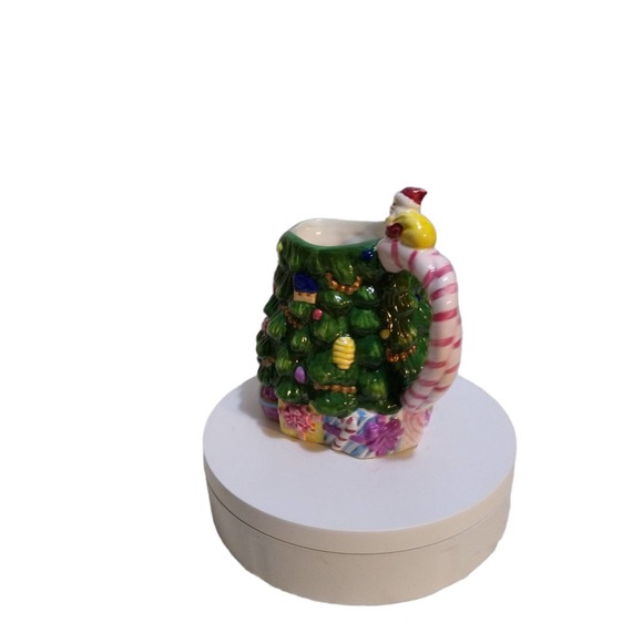 Spode Christmas Tree Cream and Sugar Set - Picture 8 of 12